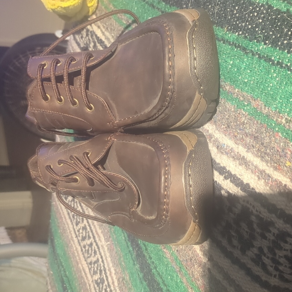 Men's Brown Leather Shoes. Solo